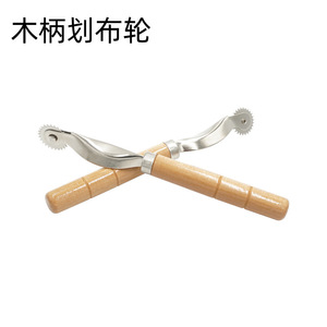 วงล้อวาดลายหนังแท้ ด้ามไม้ 15 ซม. สแตนเลส สำหรับงานศิลปะและงานฝีมือ - Product Image 4