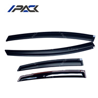 Para Toyota Prius 2012-2015 ABS ventana de plástico Deflector de viento visera lluvia/protección solar ventilación 2013 2014