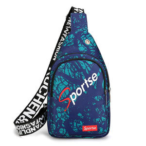 Sac bandoulière unisexe imperméable en nylon avec poche zippée pour les loisirs et les voyages Printemps 2025 - Product Image 1