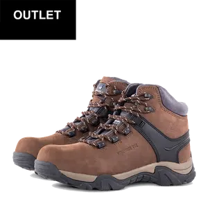 Zapatos de seguridad üst tahıl deri kauçuk taban iş ayakkabısı sıcak temas dayanıklı taban çelik burunlu güvenlik ayakkabıları
