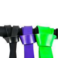 Bandes de Résistance Longues en Tissu pour Entraînement, Haute Élasticité, Antidérapantes, Confortables, Légères, Personnalisables OEM pour la Salle de Sport