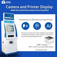 Machine d'impression et de numérisation de documents en libre-service ZZT avec paiement par QR et par point de vente, borne d'impression et de copie de photos en libre-service