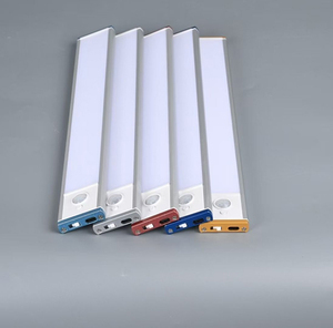 USB có thể sạc lại đêm Đèn tường cảm biến chuyển động tủ quần áo ánh sáng dưới LED đèn tủ - Product Image 2