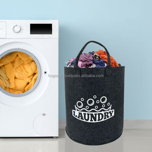 Panier à linge pliable de haute qualité, imperméable, écologique, durable et moderne pour armoire et salle de bain - Product Image 4