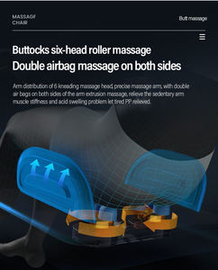 Hersteller <span class=keywords><strong>China</strong></span> Bester Rücken-Shiatsu-Sessel OEM Vibration 4D Zero-Gravity-Massagesessel für den Geschäftsbereich - Product Image 3