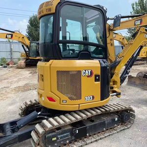 Excavadora Hidráulica Usada Caterpillar 303C, Miniexcavadora de Orugas de 3 Toneladas, Excavadora de Segunda Mano 305.5E2 307 306, Alta Calidad y Buen Rendimiento - Product Image 1