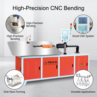 Máquina Automática de Doblado de Alambre de Acero al Carbono 2D, Formadora de Alambre de Acero, Incluye Motor, Bomba, CNC, Rodamientos y Componentes Centrales