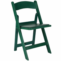 Chaise pliante d'extérieur en résine blanche pour événements, mariages, jardins, style Tiffany et Wimbledon, vente en gros, pour marchés en ligne chinois