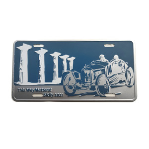Placa de matrícula de coche JDM en relieve de aluminio personalizado de alta calidad gran oferta placa de matrícula de coche decorativa - Product Image 5