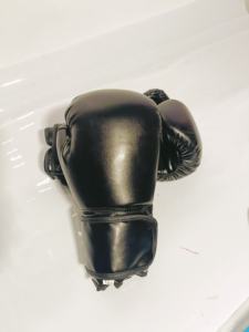 Sarung tangan tinju olahraga kualitas tinggi kebugaran gym pu 14oz dari produsen untuk dijual - Product Image 6