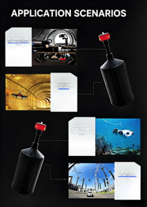 Feiya Fabricante de Cubiertas de Fibra Óptica Anti-Interferencia para Drones, Transmisión de 5km, 10km, 15km, 20km, para Drones UAV de Largo Alcance - Product Image 3