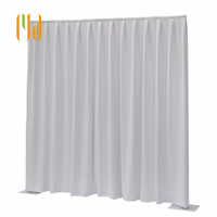 Systèmes de rideaux tubulaires professionnels extra-larges IFR et bases robustes pour grandes salles avec support client – Style simple