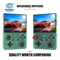 Geschenkfertige Anpassung 4,5-Zoll WLAN Online-Kampf Open-Source Austauschbarer Arcade-Joystick Mini Tragbare Handheld-Spielkonsole