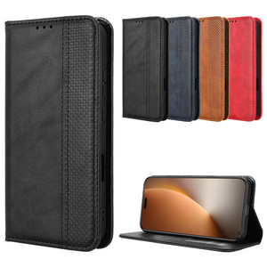 Étui de téléphone en cuir avec motif rétro et boucle magnétique pour Huawei Honor Magic 8 Pro - Product Image 6