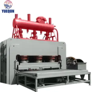 MDF Short Cycle Melamine Lamination Hot Press Machine Provided Manufacturing Plant,plywood Machinery Heat Pump 42 Kw 2 Years