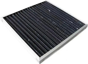 Filtres à air à cadre en aluminium personnalisables Grades <span class=keywords><strong>F7</strong></span> F8 F9 H13 H14 avec tissu synthétique en fibre de verre et <span class=keywords><strong>charbon</strong></span> <span class=keywords><strong>actif</strong></span> - Product Image 2