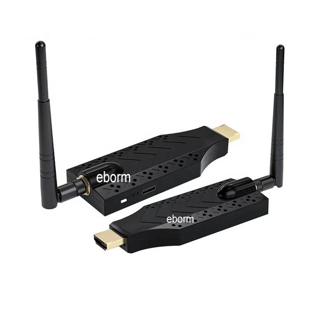 1080P 150M Wireless HDMI Video Transmitter and Receiver Extender TV Stick Display Adapter for PC Camera Laptop to Projector