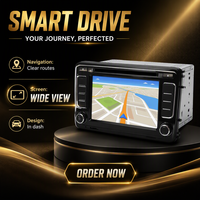 Autoradio GPS OLED 7 pouces pour Audi A4 RS4 2000-2008 avec lecteur DVD et navigation