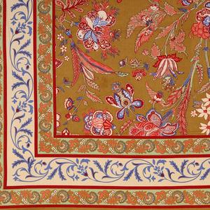 ผ้าปูที่นอนแบบเรียบพิมพ์ลายดีไซน์โบราณ พร้อมปลอกหมอน 2 ใบ ชุดผ้าฝ้าย 300 เส้นด้าย เป็นมิตรกับสิ่งแวดล้อม สไตล์ธรรมชาติ - Product Image 4