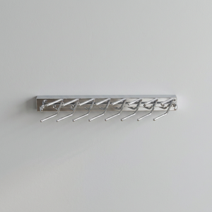 Modern Steel Tie Rack Side Mounted Pull Out for Bedroom Wardrobe Home Furniture - Product Image 3