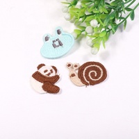 Meilleures ventes : Mini-patchs brodés en polyester écologiques à motifs de dessins animés pour chaussures, chapeaux, jouets, chaussettes, textiles de maison, sacs et plus encore