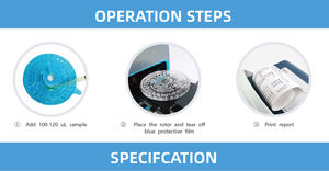 Analisador Bioquímico Veterinário Portátil Automático para Animais de Estimação, Eletrólito para Cães - Product Image 6