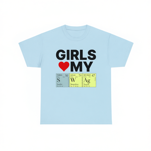 Las chicas adoran mi camiseta de ciencia y química, camiseta divertida con meme, cringe, embarazosa e inapropiada - Product Image 2