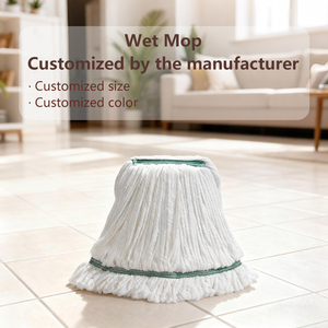 Household Cleaning Cotton <strong>Mop</strong> <strong>Head</strong> Italian/American Screw - Product Image 4