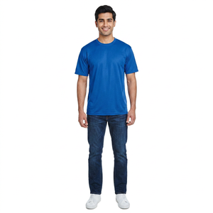 T-shirts Plain Dry Fit Sublimation <b>Tshirts</b> Blank Sport <b>Tshirts</b> 100 <b>Polyester</b> Men T Shirt - Product Image 1