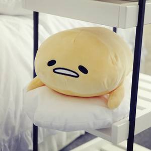 Japonés 7 pulgadas Gudetama dibujos animados Anime yema de huevo peluche bolas perezosas Super suave almohada de felpa para niños - Product Image 2