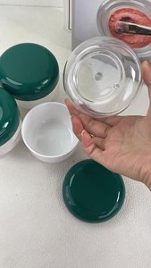 200g 250g 300g Pet mỹ phẩm Jar với nắp bên trong bơm lại cơ thể chà <span class=keywords><strong>container</strong></span> dày kem bao bì chai trên khuôn mặt - Product Image 3