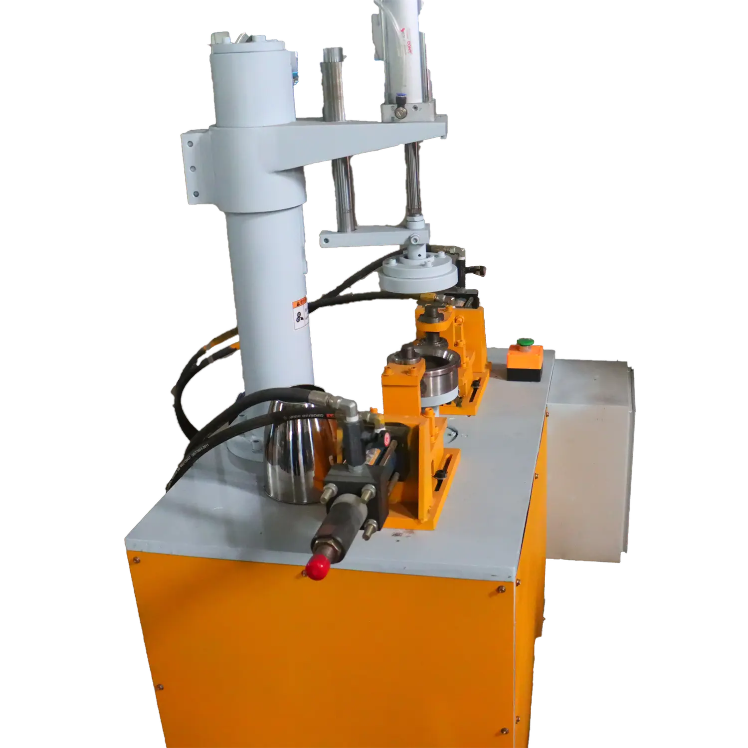 Yüksek hassasiyetli hidrolik çift kafa sıkma makinesi fabrika doğrudan satış yüksek performanslı sıkma makinesi