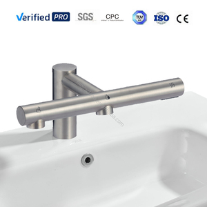 3 In 1 Borstelloze Luchtkraan Handdroger Aanrecht Automatische Kraan Met Schuimdispenser Functie Ingebouwd In Handdroger - Product Image 2