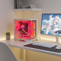 Boîtier PC de jeu M-ATX/ITX de haute qualité pour ordinateur de bureau, vente chaude de l'usine Pcooling