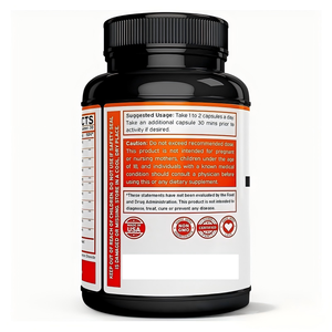 Complément de santé naturel à base de plantes Horny Goat Weed en capsules avec vitamines pour adultes – Vitamines végétales en capsules - Product Image 3