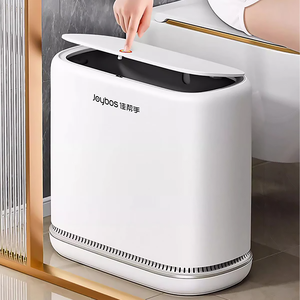 Para JOYBOS, <span class=keywords><strong>Mini</strong></span> cubo de basura de baño Rectangular personalizado, cubo de basura de plástico ecológico avanzado para hoteles de espacio estrecho - Product Image 3