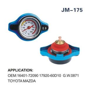 Bouchon de radiateur Jm-175 avec jauge de température pour Toyota Mazda 16401-72090 - Product Image 1
