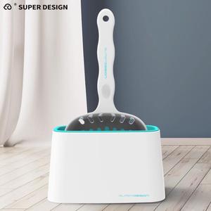 Vente en gros d'articles de luxe pour chats Boîte aux lettres en rouleau et propre avec cuillère en silicone Ensembles de nettoyage de <span class=keywords><strong>caca</strong></span> en plastique pour chats - Product Image 1