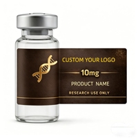 Autocollants personnalisés pour peptides cliniques pour la gestion du poids, flacons de santé de 2 ml, 5 ml, 10 ml