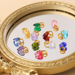 Breloques Cœur Colorées Multicolores pour la Fabrication de Bracelets, Colliers et Boucles d'Oreilles DIY - Product Image 4