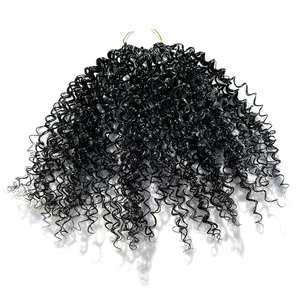 Venta al por mayor ligero pretorcido Yanky Curl Crochet Peluca de pelo de textura suave de aspecto Natural sin enredos peluca trenzada esponjosa - Product Image 5