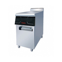 Station de cuisson électrique pour pâtes en acier inoxydable avec 3 paniers verticaux, cuisinière alimentaire commerciale durable