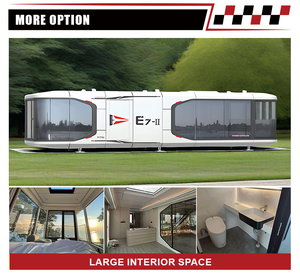 Cammi House 2026, Nueva Casa Cápsula Prefabricada de Acero de Lujo, Casa Cápsula Espacial Moderna y Ecológica para <span class=keywords><strong>Hotel</strong></span>, Villa y Parque - Product Image 4