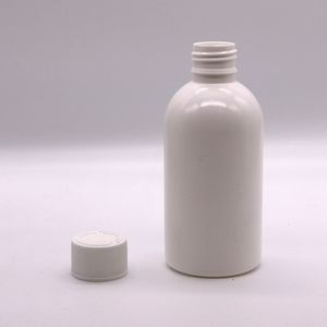 Bouteilles en plastique blanches vides de 500ml bouteille d'emballage d'applicateur d'huile de cheveux en plastique transparent avec bouchon de distribution ouvert par torsion - Product Image 2