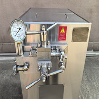 Nieuwe Huatai 304 hogedruk homogenisator voor verse melk, fruitsap, sojamelk en batch voedselverwerkingsmachine