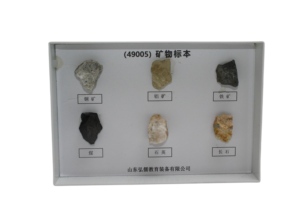 Xuequan Öğrencileri 3+ Çevre Dostu PVC Mineral Kaya Bilimi Deney Malzemeleri Seti Mineral Örneği Kutusu 18x13x2.5cm - Product Image 6