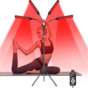 Lámpara <span class=keywords><strong>de</strong></span> Terapia <span class=keywords><strong>de</strong></span> Luz Roja <span class=keywords><strong>de</strong></span> 4 Cabezas con Doble Longitud <span class=keywords><strong>de</strong></span> Onda Ajustable <span class=keywords><strong>de</strong></span> 660nm y 850nm, Equipo <span class=keywords><strong>de</strong></span> Rehabilitación y Ejercicio Corporal - Product Image 1