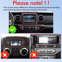STWEI 12.1'' Android14 Carplay Écran de style Tesla Autoradio GPS Navi Lecteur multimédia Stéréo pour Jeep Wrangler JL GladiatorJT