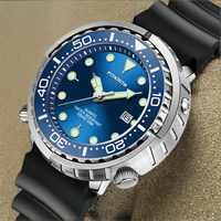 Montre FOXBOX FB0024, mouvement de haute qualité, montre à quartz pour homme, bracelet en silicone de luxe, date, horloge, étanche, lumineuse