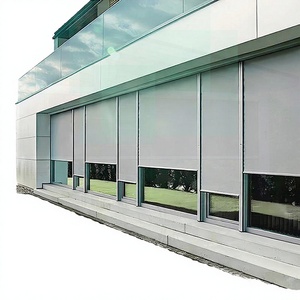 Persianas Verticales Eléctricas Retráctiles, Resistentes al Fuego, Aislantes, Motorizadas, Impermeables, para Ventanas, Pérgolas y Áreas Exteriores Modernas - Product Image 3
